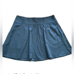 Express black cotton skater skirt.  (JJ196)